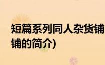 短篇系列同人杂货铺(关于短篇系列同人杂货铺的简介)