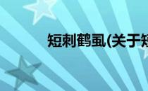 短刺鹤虱(关于短刺鹤虱的简介)