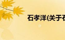 石孝洋(关于石孝洋的简介)
