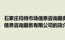石家庄玛特市场信息咨询服务有限公司(关于石家庄玛特市场信息咨询服务有限公司的简介)