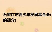 石家庄市青少年发展基金会(关于石家庄市青少年发展基金会的简介)
