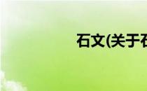 石文(关于石文的简介)