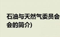 石油与天然气委员会(关于石油与天然气委员会的简介)