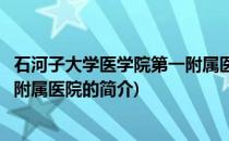 石河子大学医学院第一附属医院(关于石河子大学医学院第一附属医院的简介)
