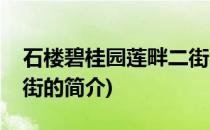 石楼碧桂园莲畔二街(关于石楼碧桂园莲畔二街的简介)