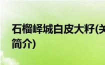 石榴峄城白皮大籽(关于石榴峄城白皮大籽的简介)