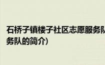 石桥子镇楼子社区志愿服务队(关于石桥子镇楼子社区志愿服务队的简介)