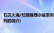 石沉大海/校园推理小说系列(关于石沉大海/校园推理小说系列的简介)