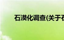 石漠化调查(关于石漠化调查的简介)