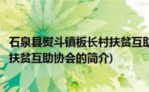 石泉县熨斗镇板长村扶贫互助协会(关于石泉县熨斗镇板长村扶贫互助协会的简介)