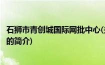 石狮市青创城国际网批中心(关于石狮市青创城国际网批中心的简介)