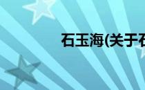 石玉海(关于石玉海的简介)