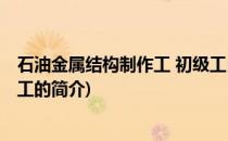 石油金属结构制作工 初级工(关于石油金属结构制作工 初级工的简介)