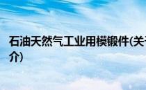 石油天然气工业用模锻件(关于石油天然气工业用模锻件的简介)