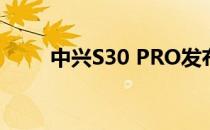 中兴S30 PRO发布日期已经被透露