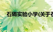石碣实验小学(关于石碣实验小学的简介)
