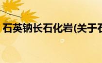 石英钠长石化岩(关于石英钠长石化岩的简介)