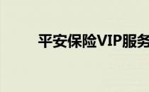 平安保险VIP服务 给您贴心的帮助