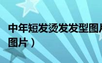 中年短发烫发发型图片女（中年短发烫发发型图片）