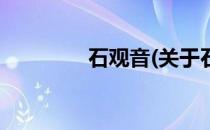 石观音(关于石观音的简介)