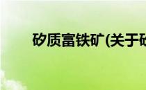 矽质富铁矿(关于矽质富铁矿的简介)