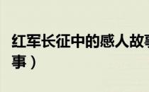红军长征中的感人故事（红军长征中的感人故事）