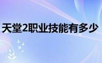 天堂2职业技能有多少（《天堂2》职业解析）