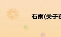 石雨(关于石雨的简介)