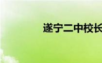 遂宁二中校长（遂宁二中）
