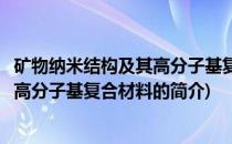矿物纳米结构及其高分子基复合材料(关于矿物纳米结构及其高分子基复合材料的简介)
