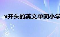 x开头的英文单词小学（x开头的英文单词）