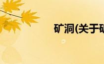 矿洞(关于矿洞的简介)