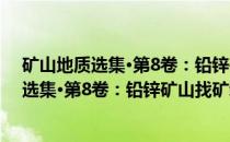矿山地质选集·第8卷：铅锌矿山找矿新成就(关于矿山地质选集·第8卷：铅锌矿山找矿新成就的简介)