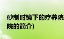 砂制时镜下的疗养院(关于砂制时镜下的疗养院的简介)