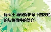 码头王 再现保护伞下的灰色事件(关于码头王 再现保护伞下的灰色事件的简介)
