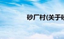 砂厂村(关于砂厂村的简介)