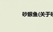 砂眼鱼(关于砂眼鱼的简介)