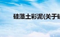 硅藻土彩泥(关于硅藻土彩泥的简介)