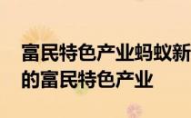 富民特色产业蚂蚁新村 沙县人走南闯北打造的富民特色产业