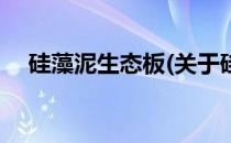 硅藻泥生态板(关于硅藻泥生态板的简介)