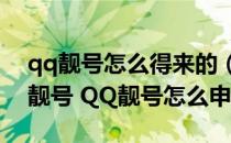 qq靓号怎么得来的（QQ怎么申请8位数QQ靓号 QQ靓号怎么申请）