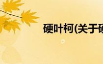 硬叶柯(关于硬叶柯的简介)