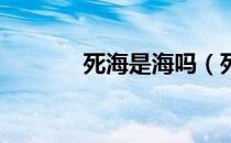 死海是海吗（死海是不是海 ）