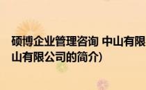 硕博企业管理咨询 中山有限公司(关于硕博企业管理咨询 中山有限公司的简介)