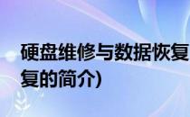 硬盘维修与数据恢复(关于硬盘维修与数据恢复的简介)