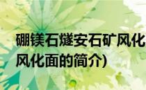 硼镁石燧安石矿风化面(关于硼镁石燧安石矿风化面的简介)