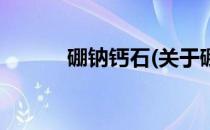 硼钠钙石(关于硼钠钙石的简介)