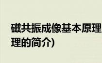 磁共振成像基本原理(关于磁共振成像基本原理的简介)