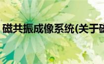磁共振成像系统(关于磁共振成像系统的简介)