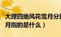 大理四绝风花雪月分别指什么（大理的风花雪月指的是什么）